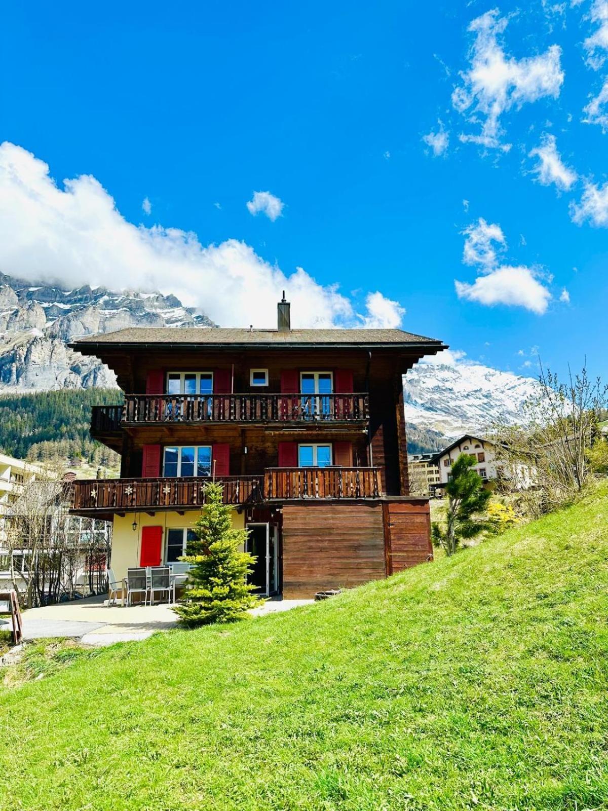 Apartments Chalet Tatyana Leukerbad Exteriér fotografie