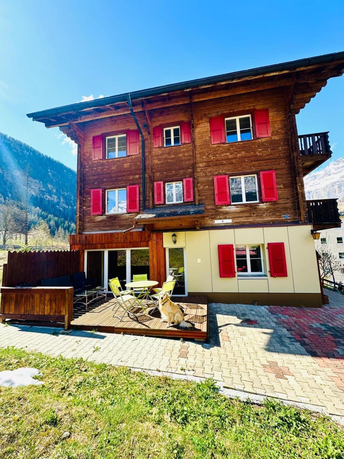 Apartments Chalet Tatyana Leukerbad Exteriér fotografie